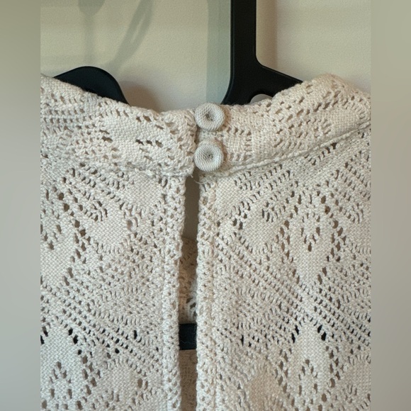 FREE people lace beautiful boho size S crop top - Picture 5 of 5